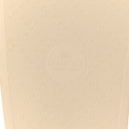 Gucci Terry Cloth GG Monogram Slide Sandals 40 Blue Red 6 of 9