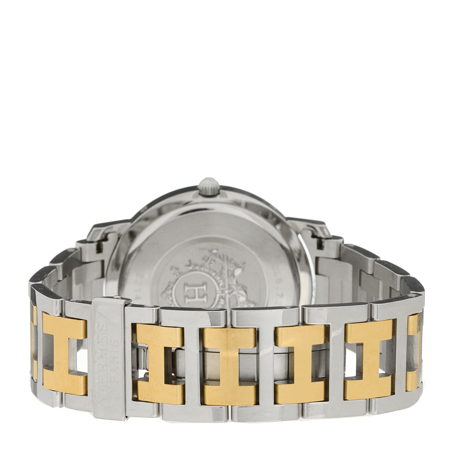 Stainless Steel 36mm Clipper Quartz Watch White