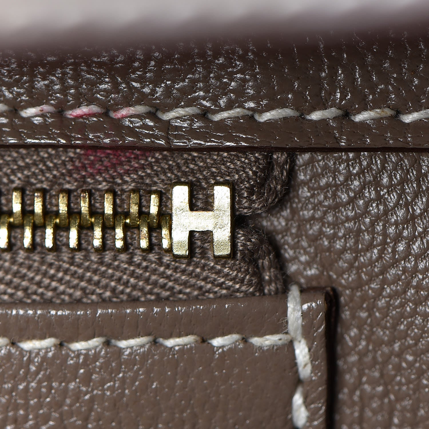 Hermes Taurillon Clemence Birkin 35 Etoupe 16 of 40