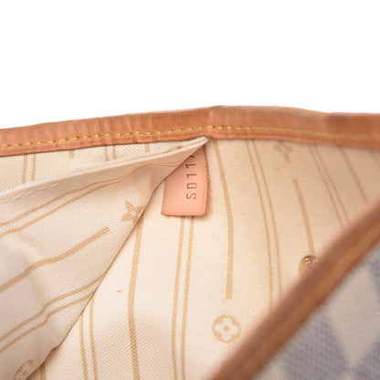 Louis Vuitton Damier Azur Neverfull MM 7 of 18