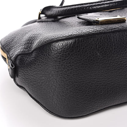 Burberry Heritage Grain Small Orchard Bowling Bag Black 9 of 11