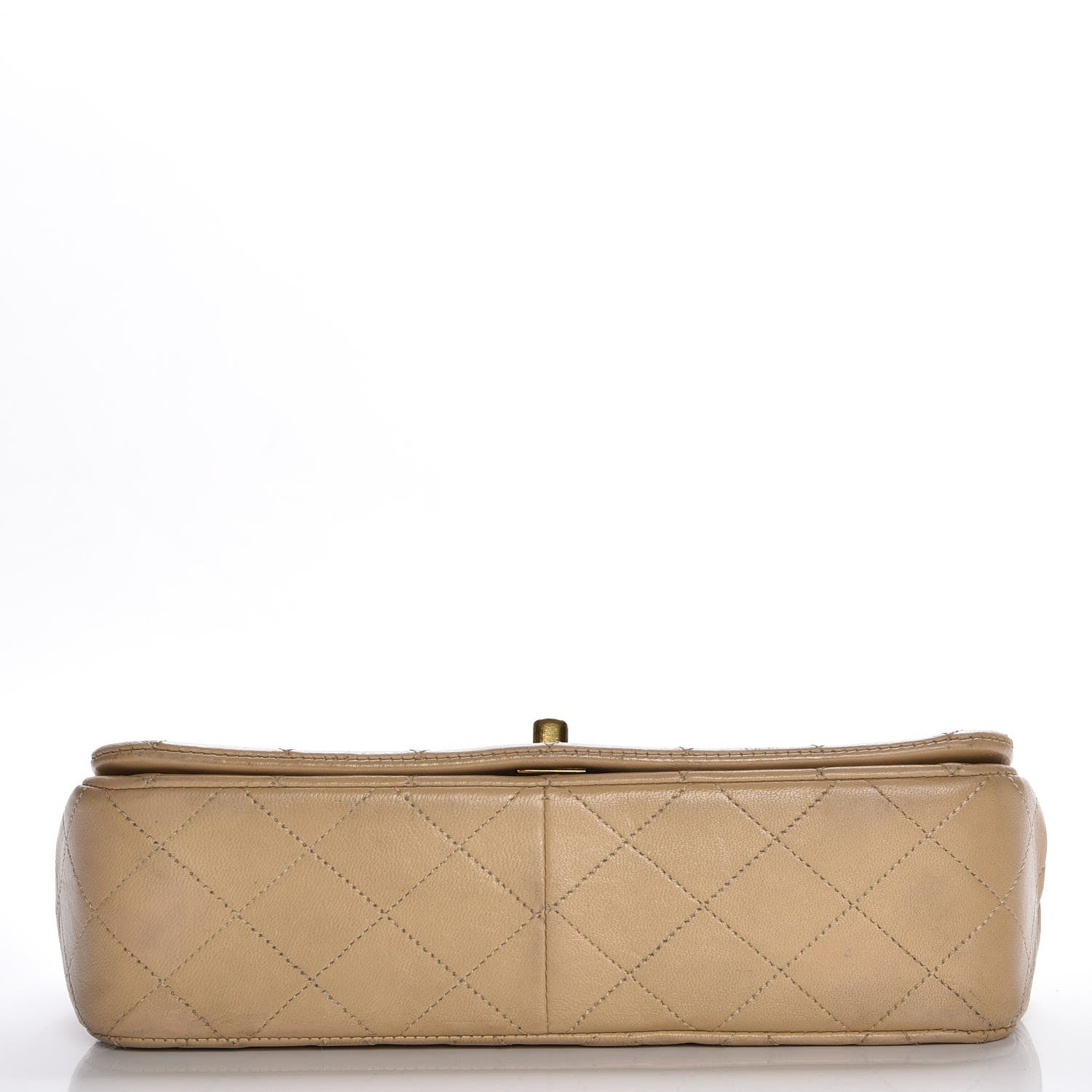 Chanel Lambskin Quilted Small Single Flap Beige 5 of 15