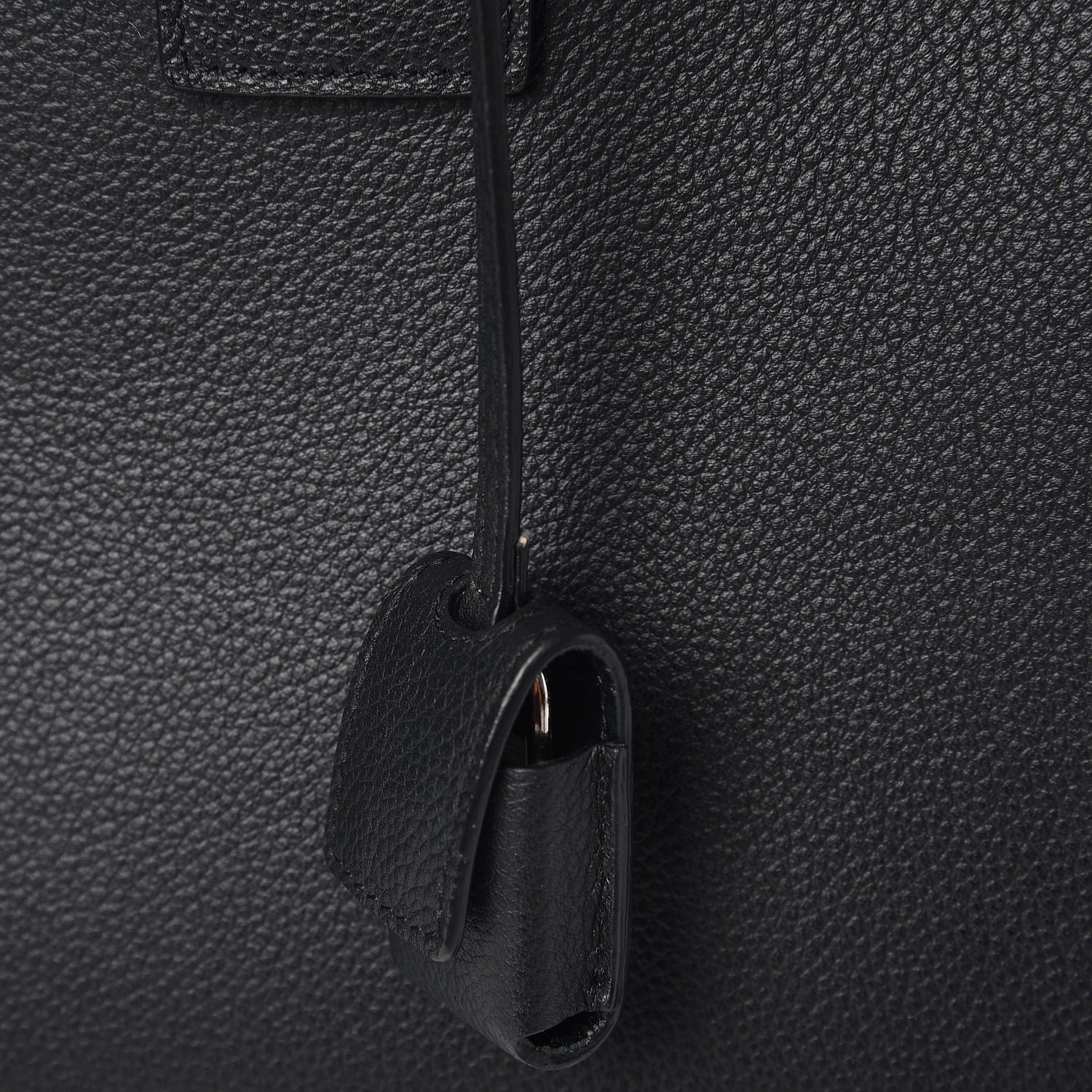 Saint Laurent Grained Calfskin Small Sac De Jour Black 10 of 10