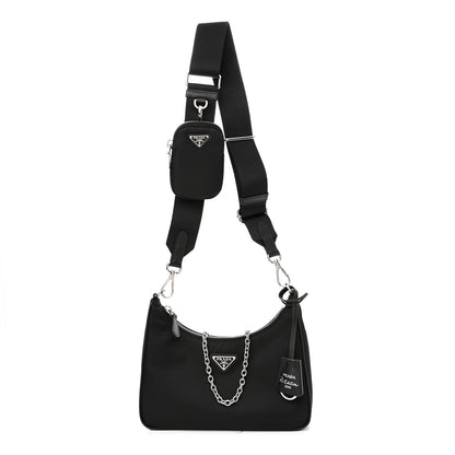 Prada Nylon Re-Edition 2005 Shoulder Bag Black 1 of 11