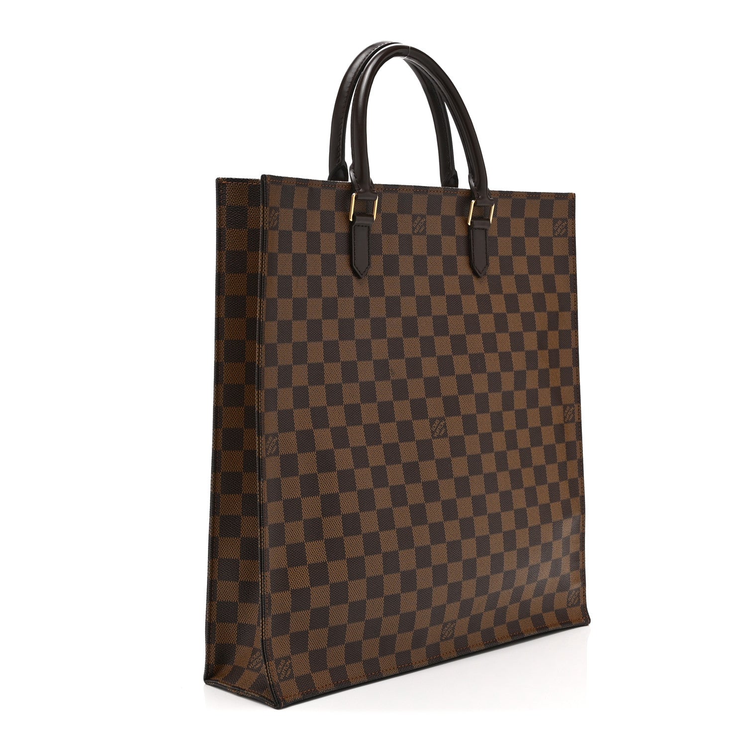 Louis Vuitton Damier Ebene Sac Plat 3 of 10