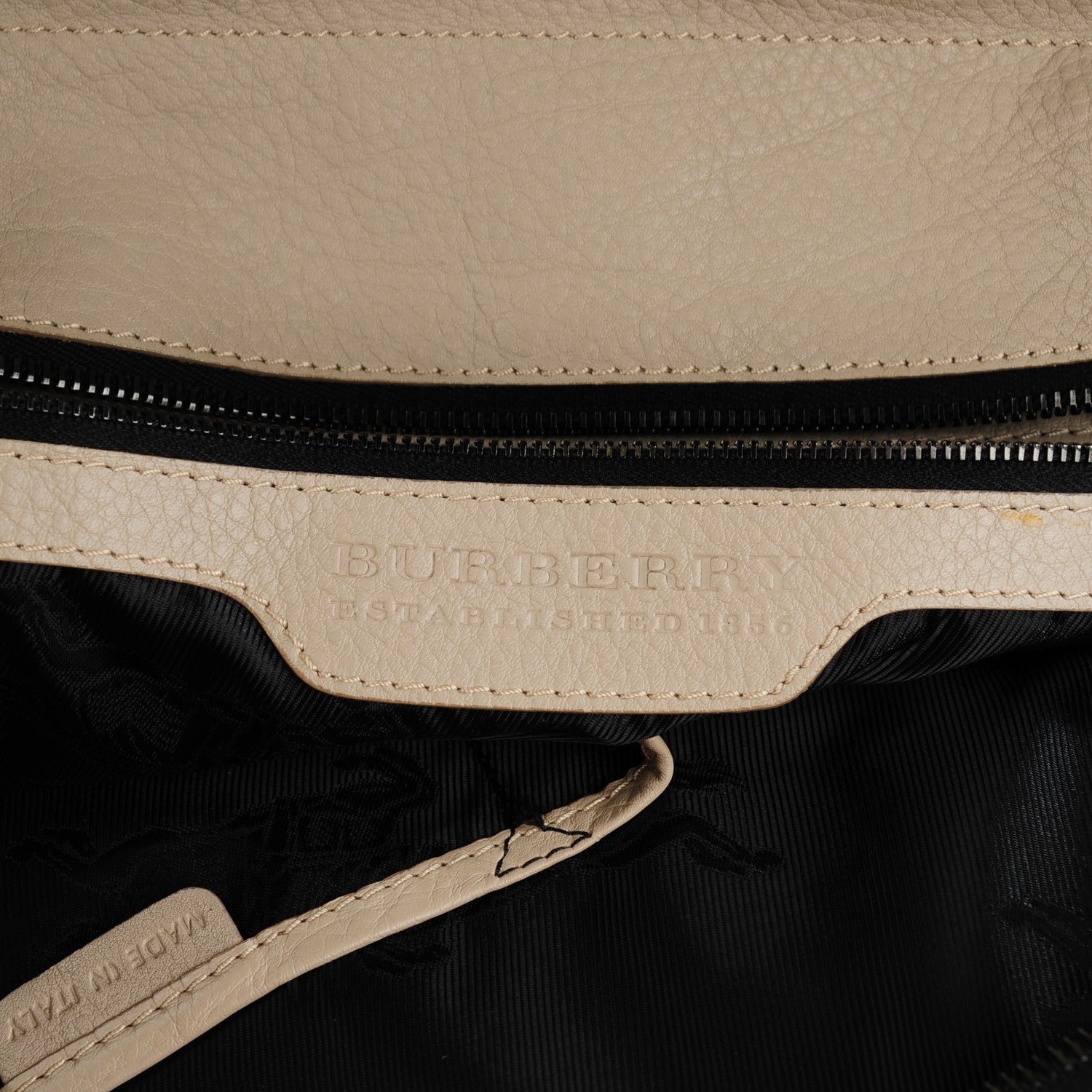 Burberry Prorsum Calfskin Studded Large Warrior Tote Beige 9 of 10