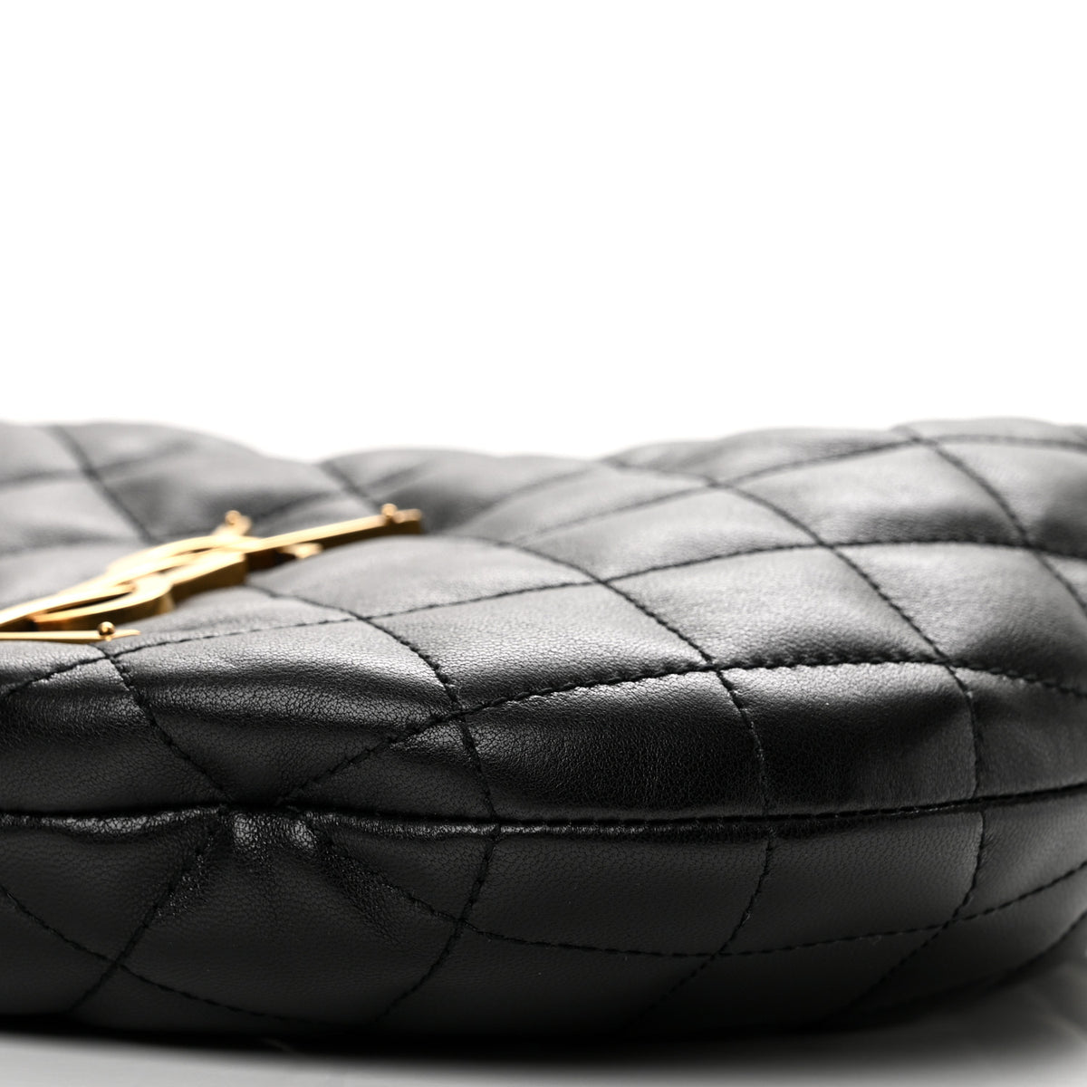 Saint Laurent Lambskin Quilted Icarino Bag Black 10 of 11