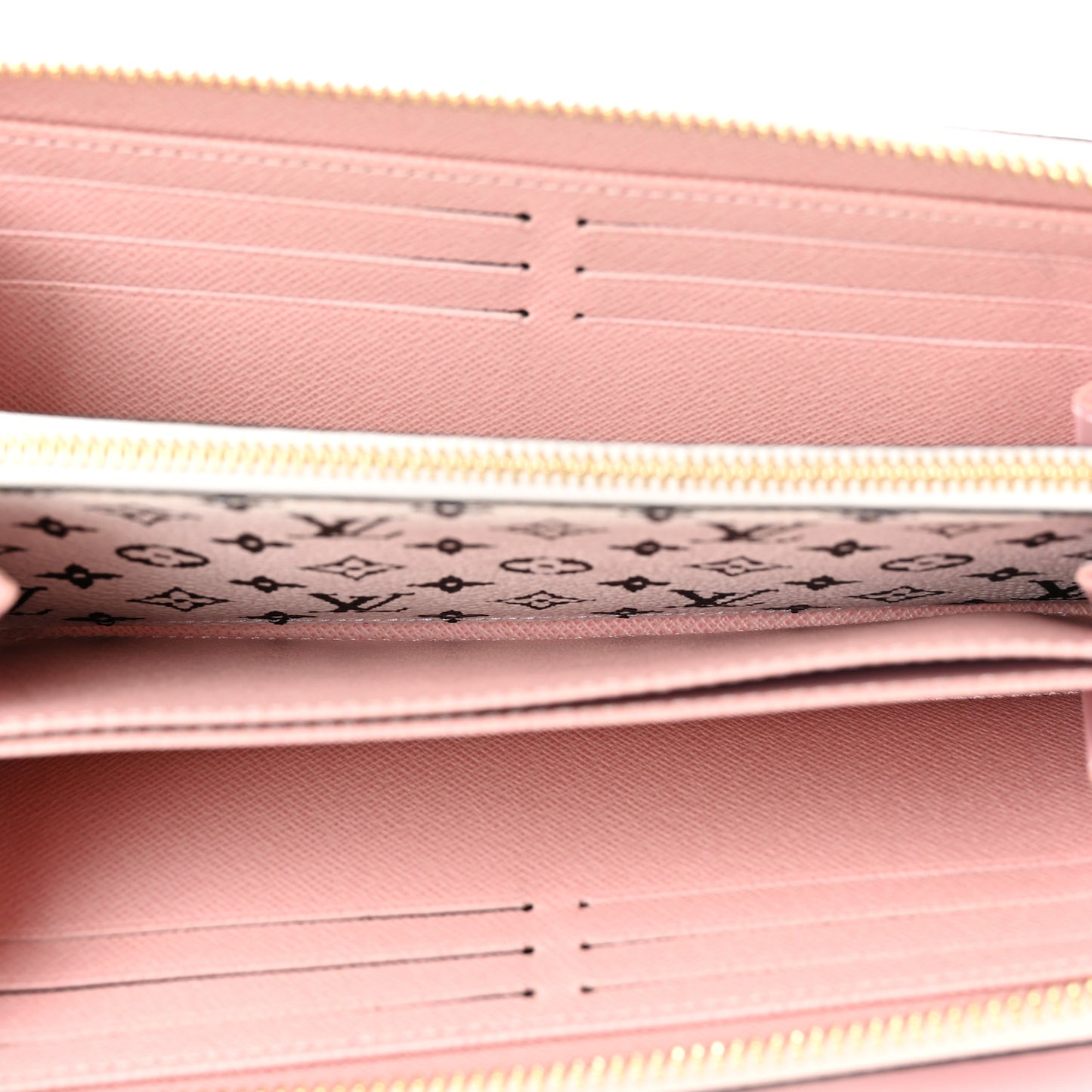 Monogram Giant Zippy Wallet Rouge Rose