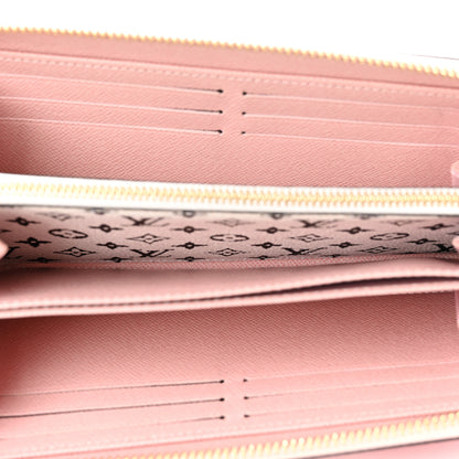 Louis Vuitton Monogram Giant Zippy Wallet Rouge Rose 5 of 6