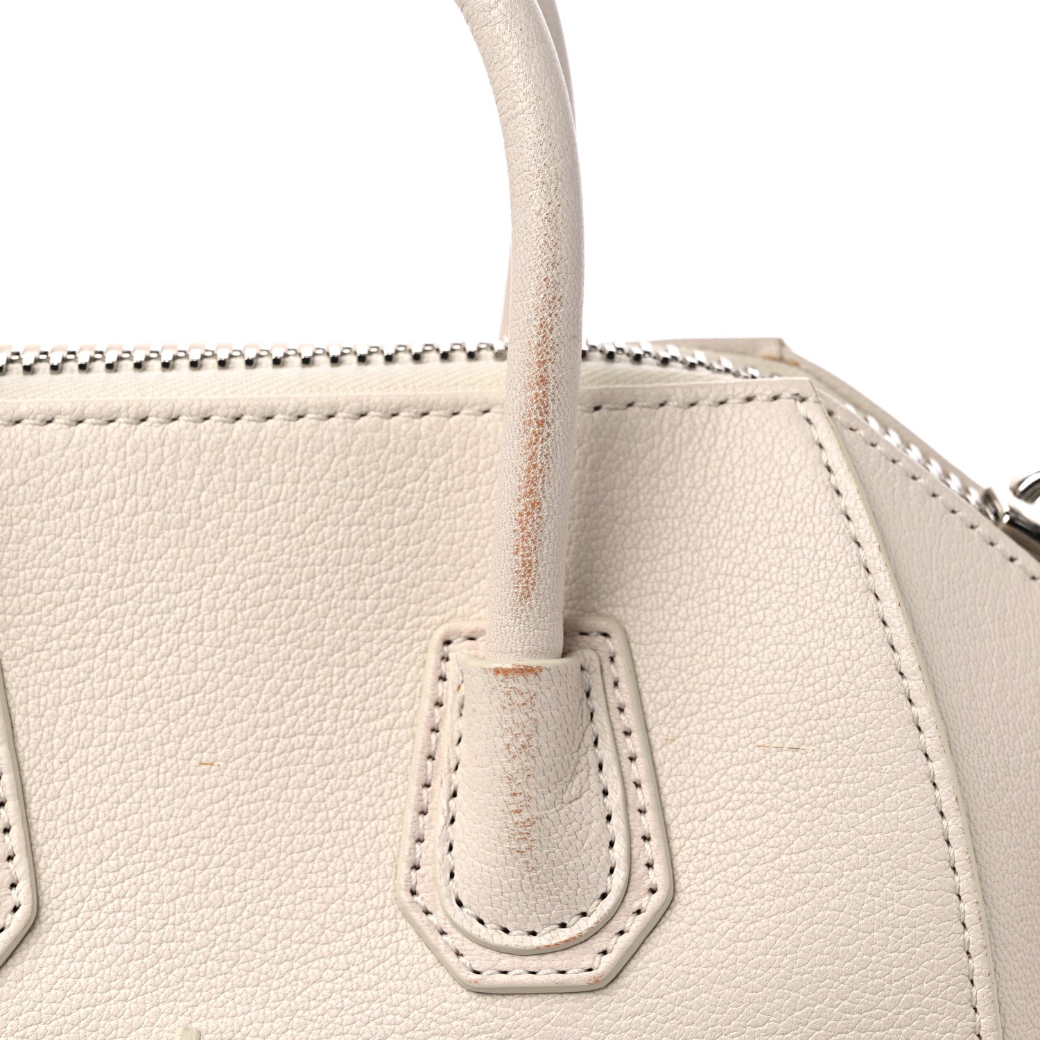 Givenchy Sugar Goatskin Small Antigona Off White 10 of 12