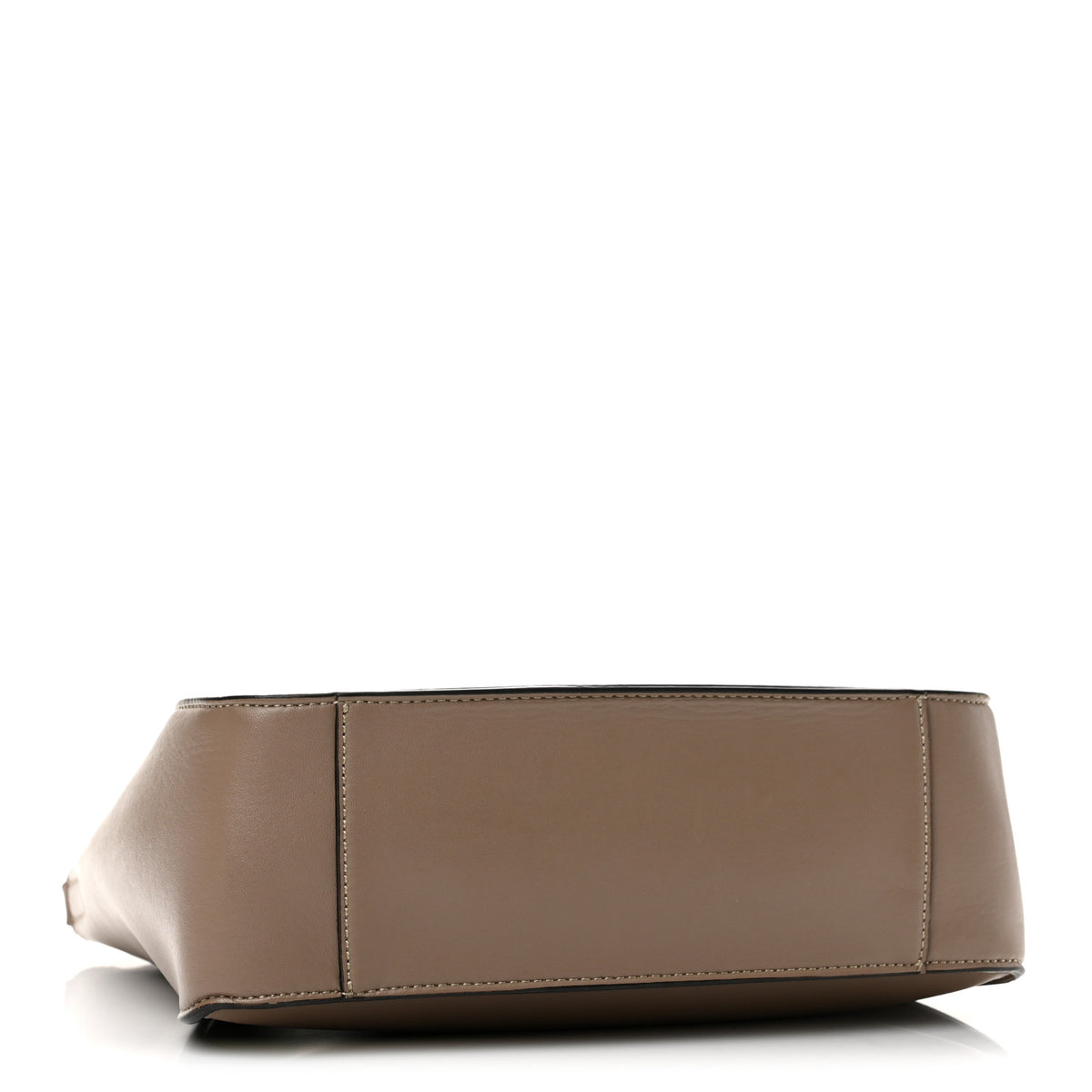 Stella McCartney Eco Alter Nappa Perforated Logo Mini Crossbody Dark Taupe 4 of 13