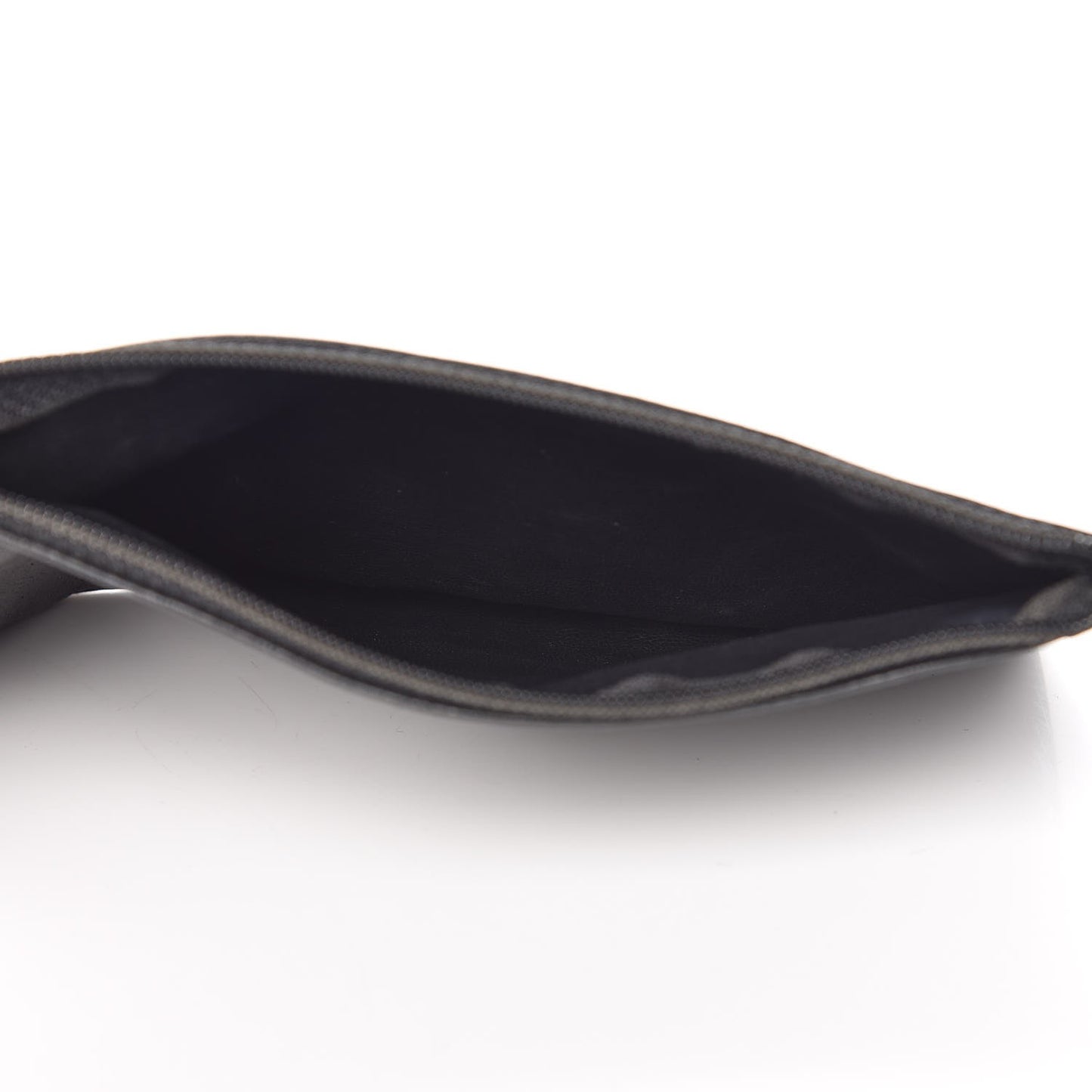 Lambskin CC Drawstring Shoulder Bag Black
