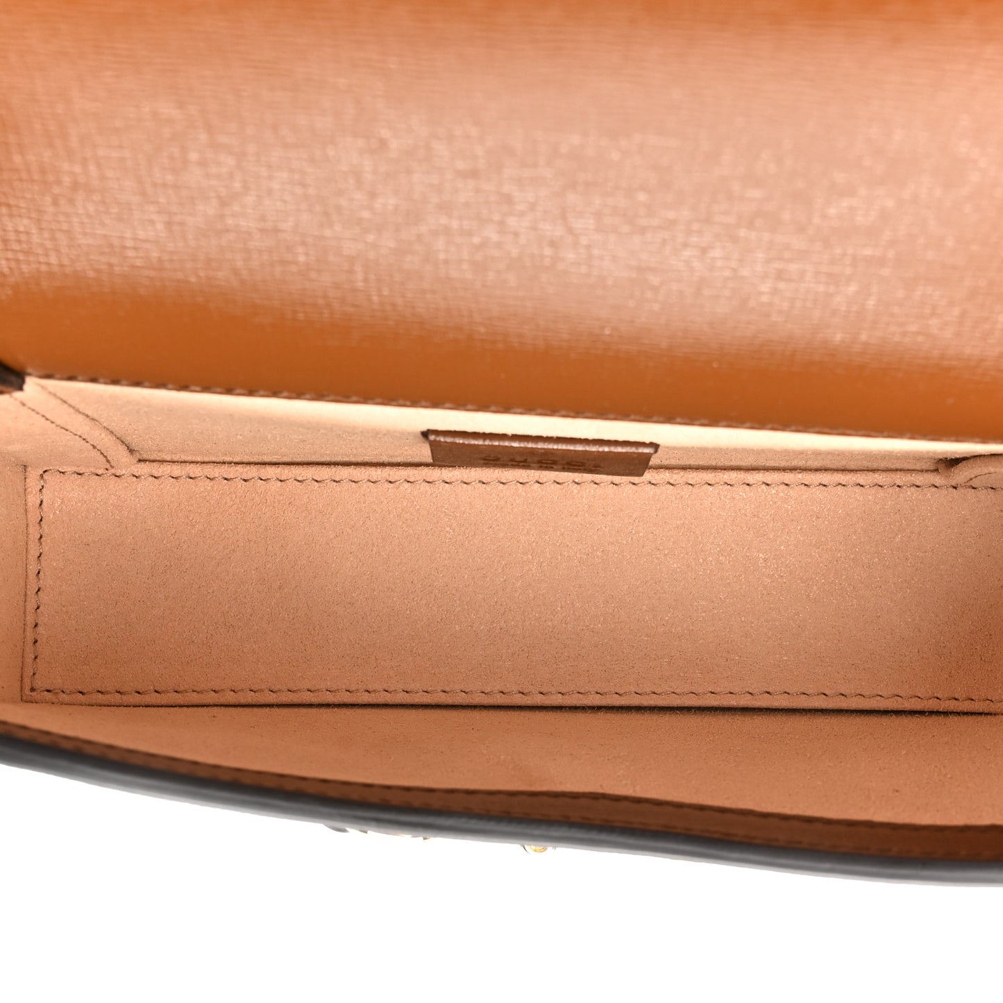 GG Supreme Monogram Mini Horsebit 1955 Shoulder Bag Beige Brown Sugar