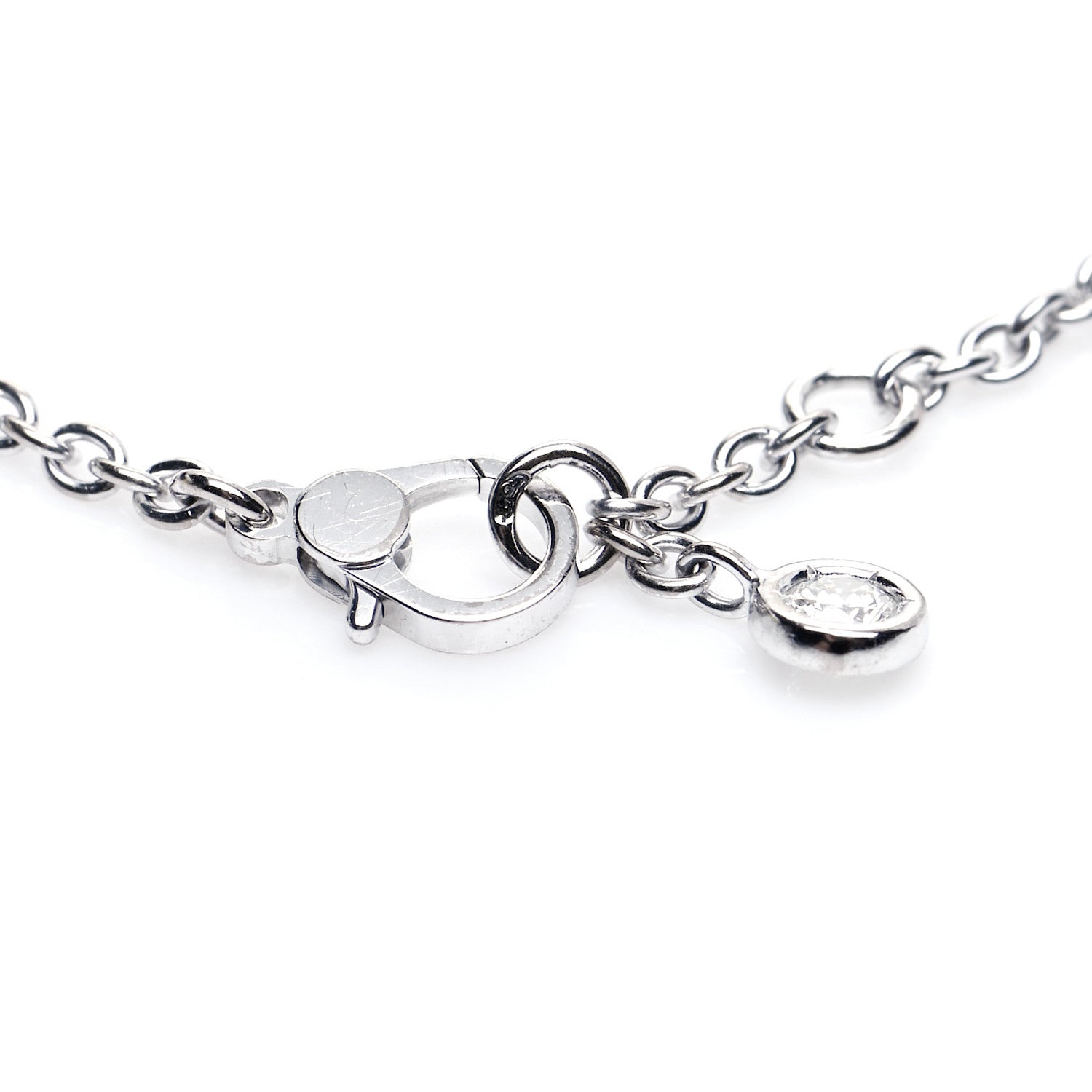Hermes 18K White Gold Diamond Finesse Bracelet SH 4 of 7