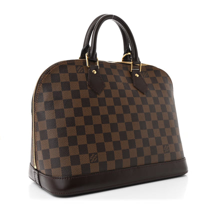 Louis Vuitton Damier Ebene Alma PM 3 of 11