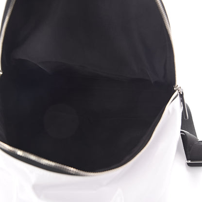 Chanel Vinyl La Pausa Bay Backpack White 5 of 9