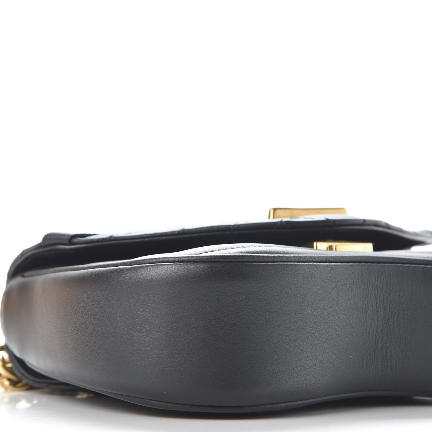 Calfskin New Wave Chain PM Black