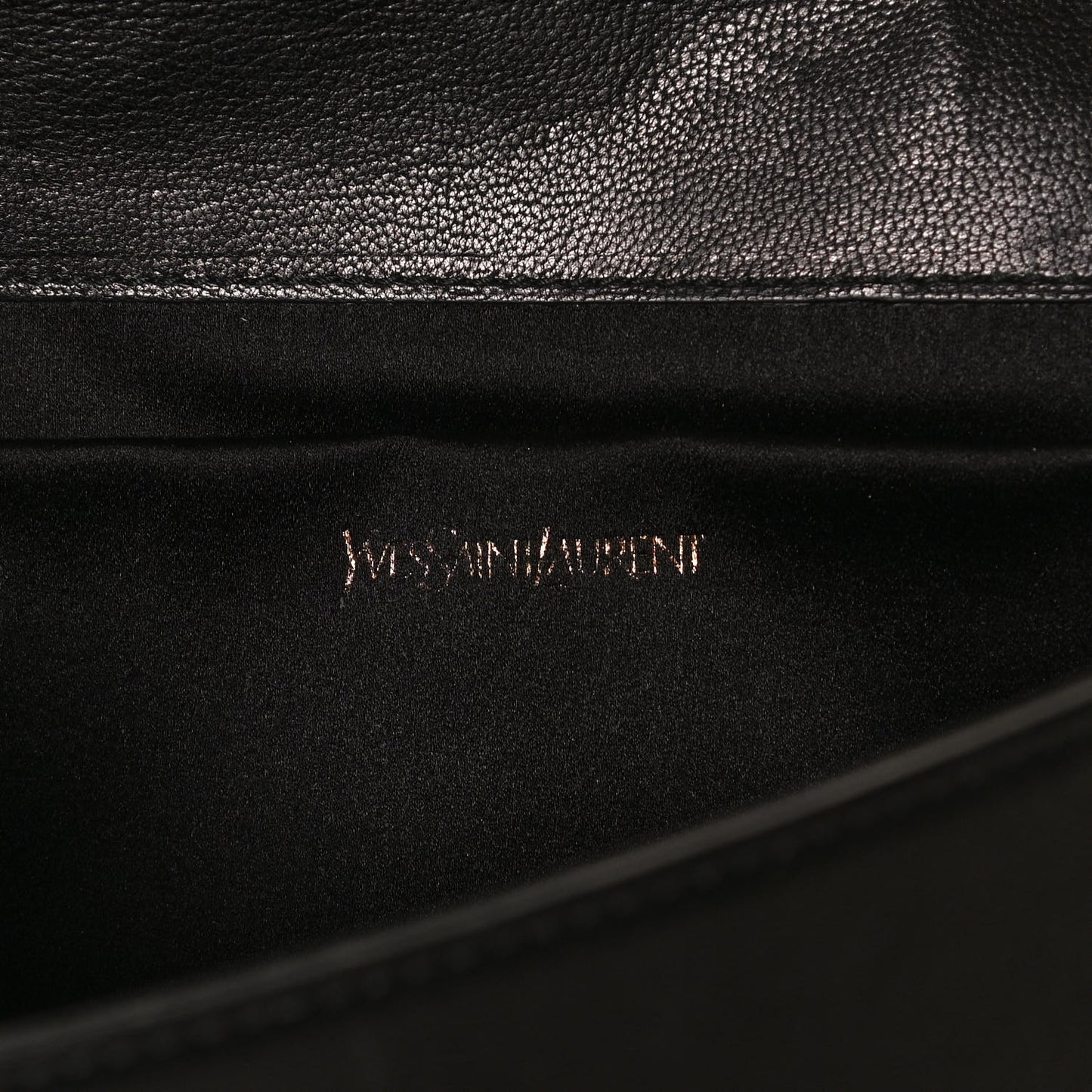 Calfskin Monogram Large Belle De Jour Clutch Black