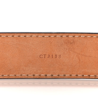 Louis Vuitton Mini Monogram 25mm LV Initiales Belt 75 30 5 of 7