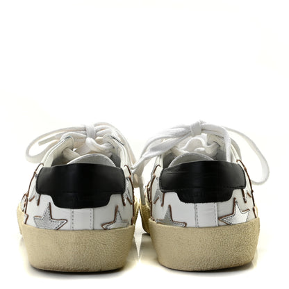 Saint Laurent Nappa Star Court Sneakers 36 Off White 6 of 11
