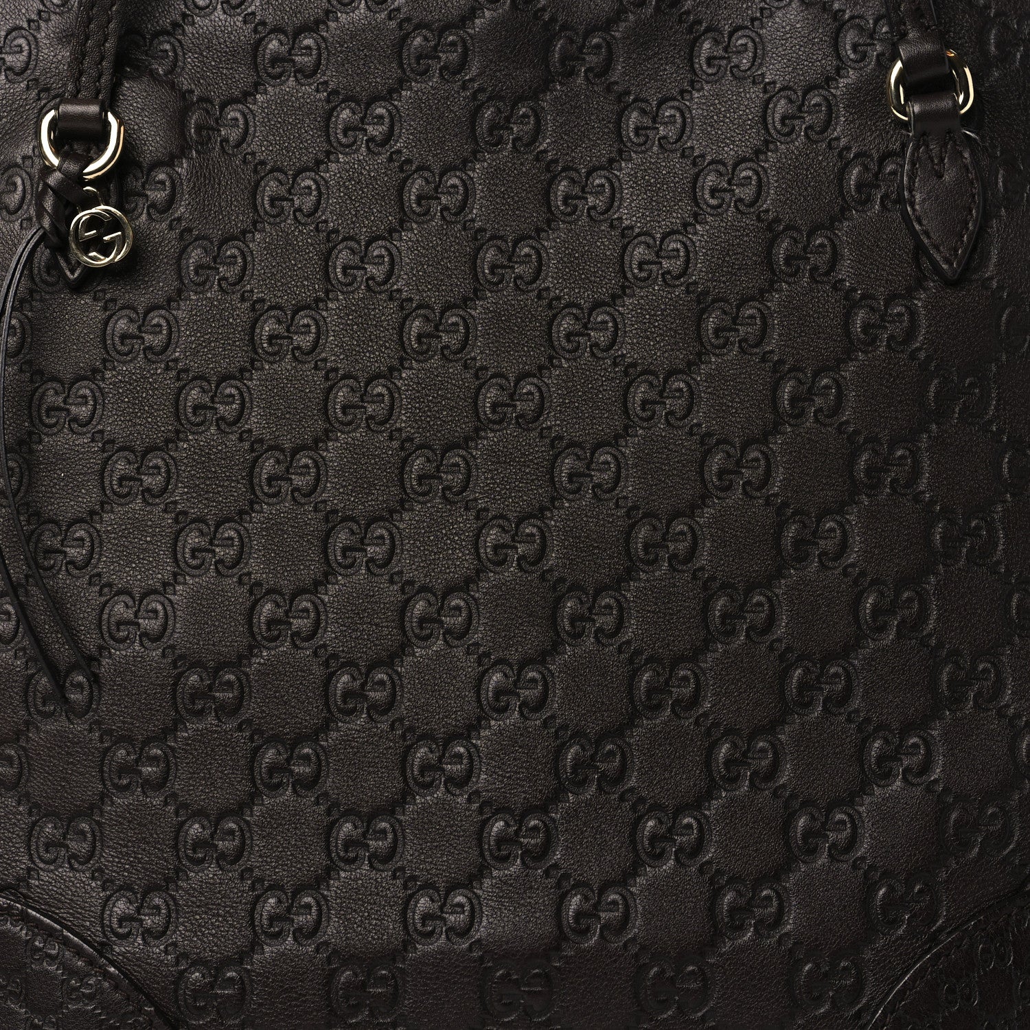 Gucci Guccissima Medium Bree Shoulder Bag Chocolate 8 of 18