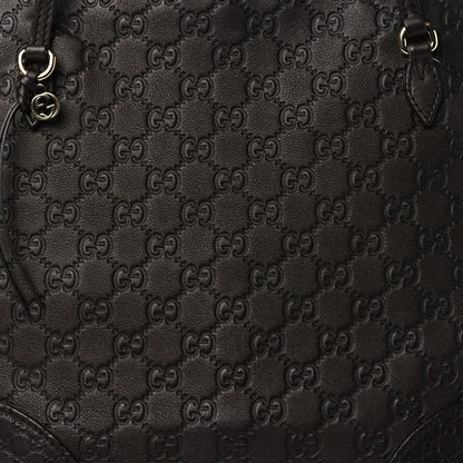Gucci Guccissima Medium Bree Shoulder Bag Chocolate 8 of 18