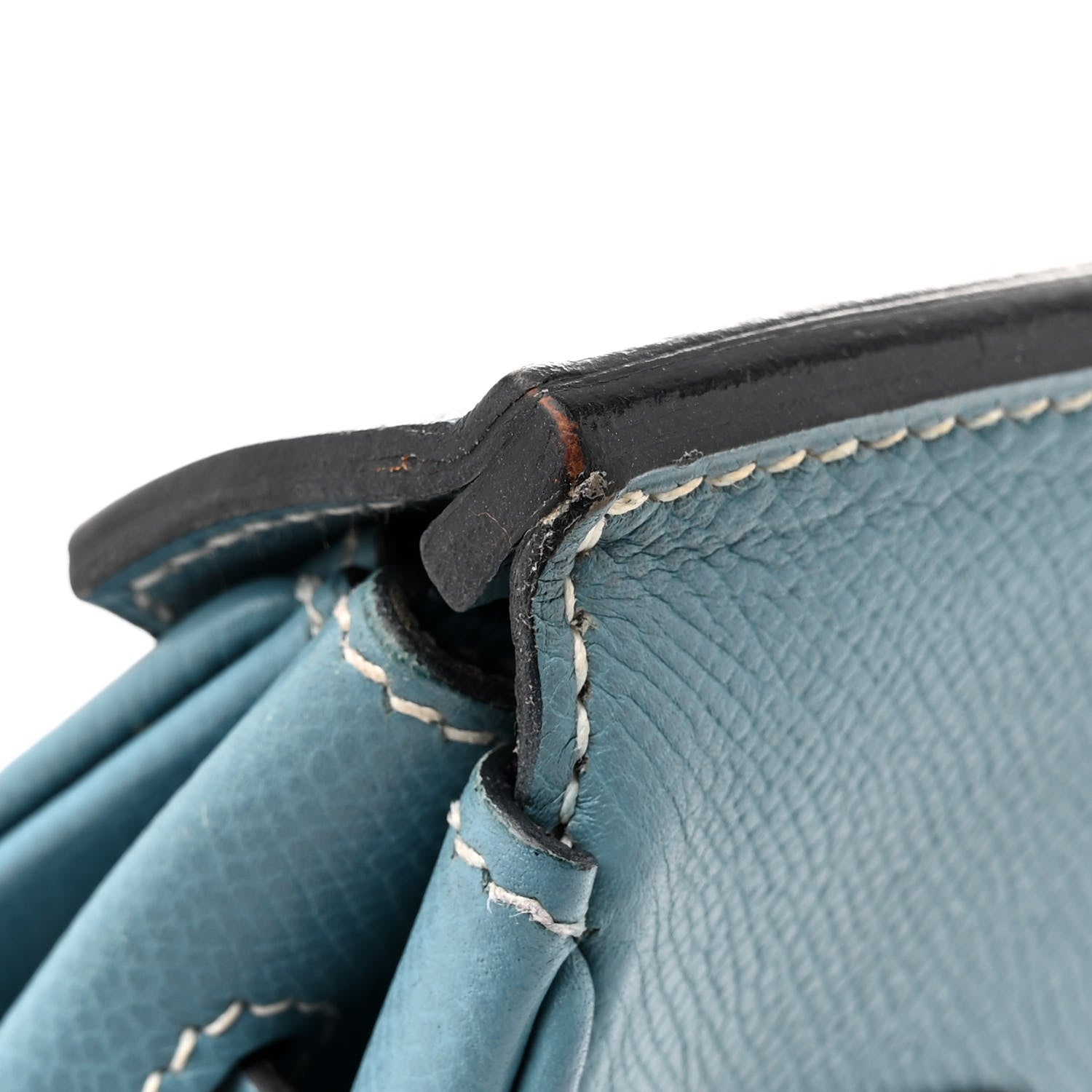 Hermes Epsom HAC Birkin 28 Blue Jean 12 of 13