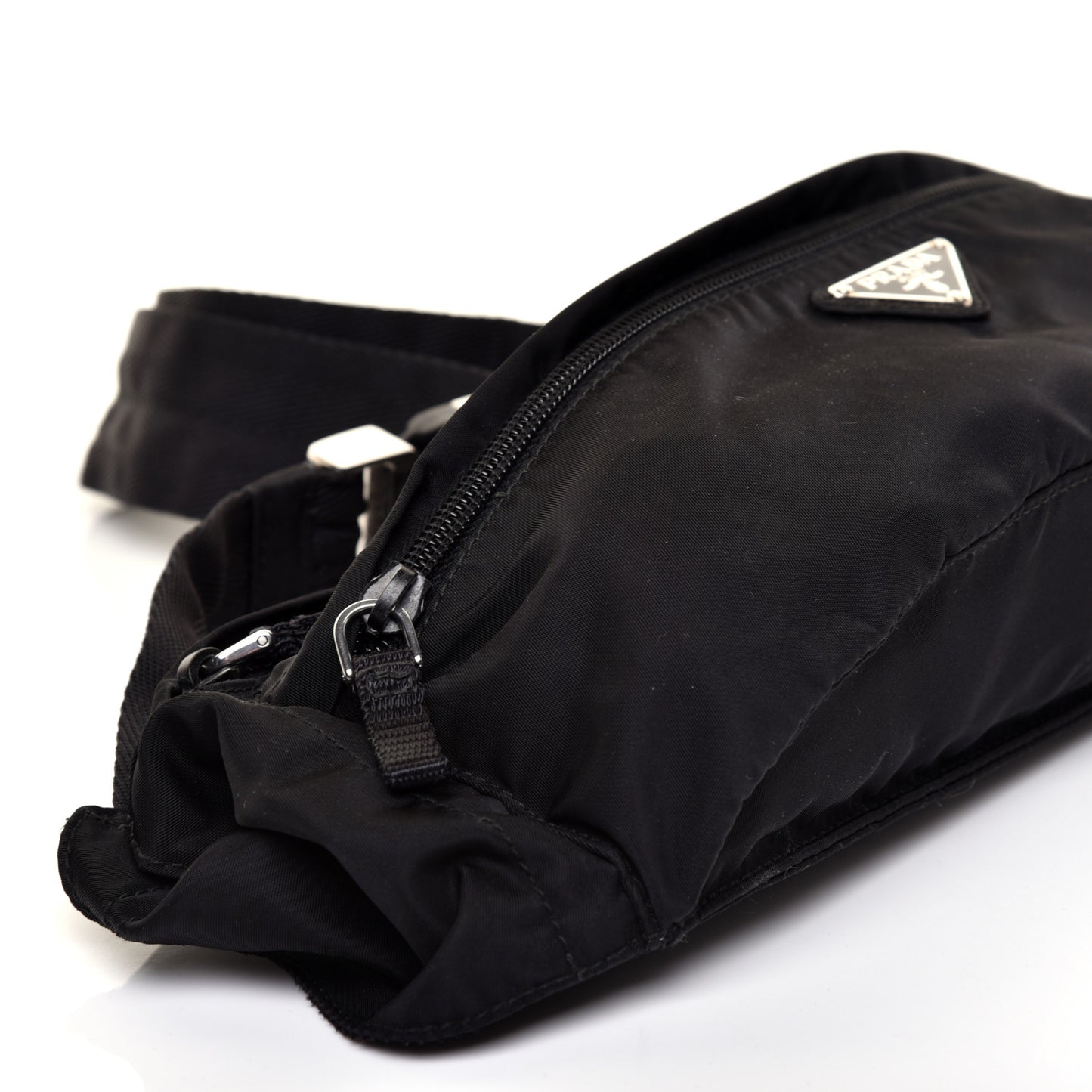 Tessuto Nylon Montagna Belt Bag Black