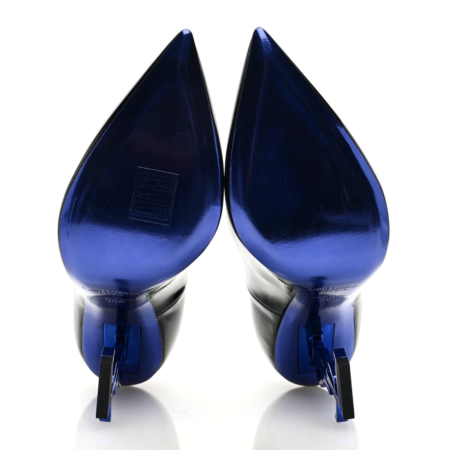 Patent Opyum 110 Pumps 36.5 Black Blue