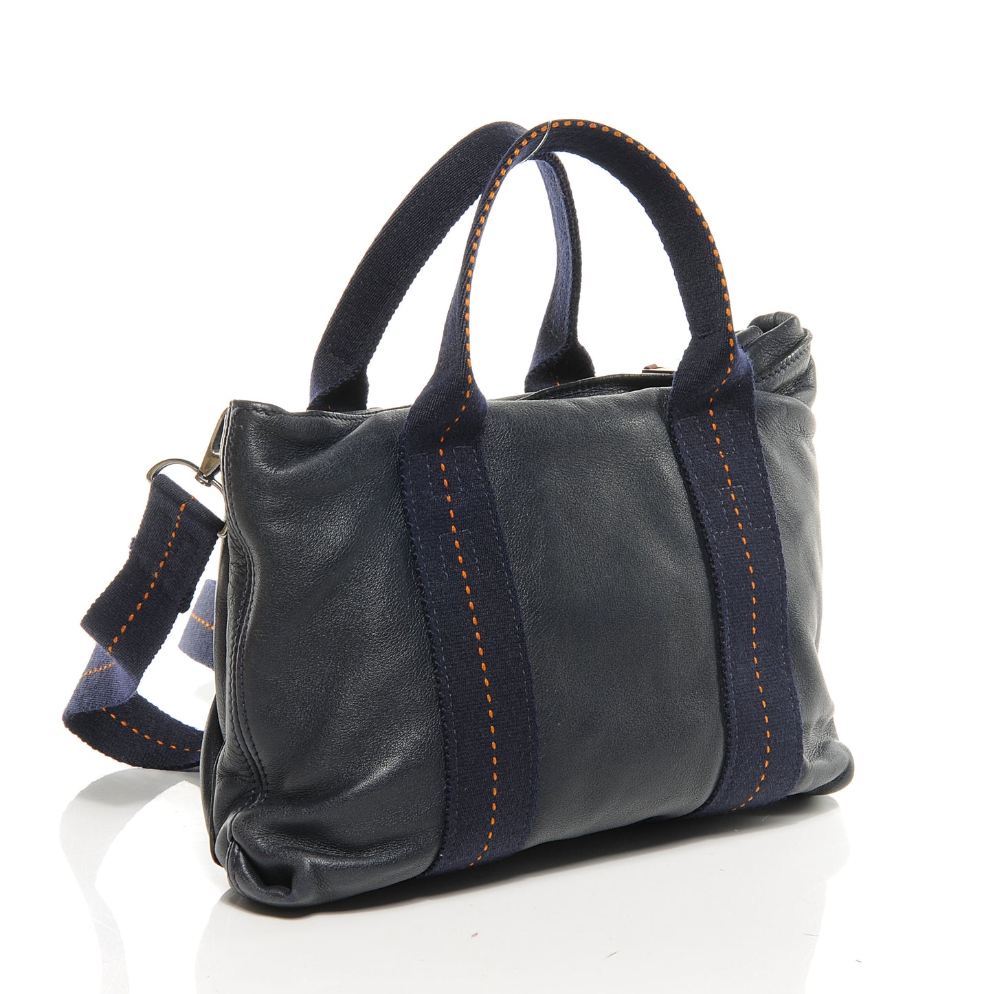Swift Leather Caravane Horizontal PM Bleu Abysse