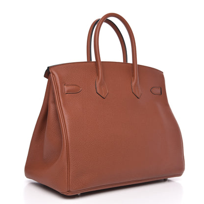 Hermes Togo Birkin 35 Cuivre 3 of 12