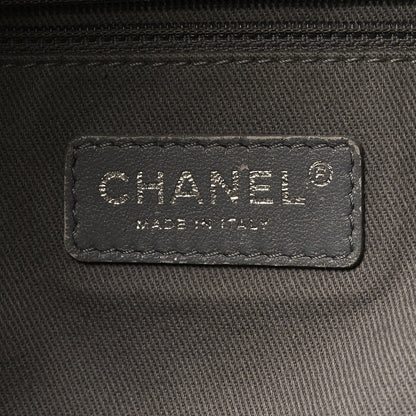 Chanel Graffiti Printed Canvas Medium Backpack Grey 5 of 10