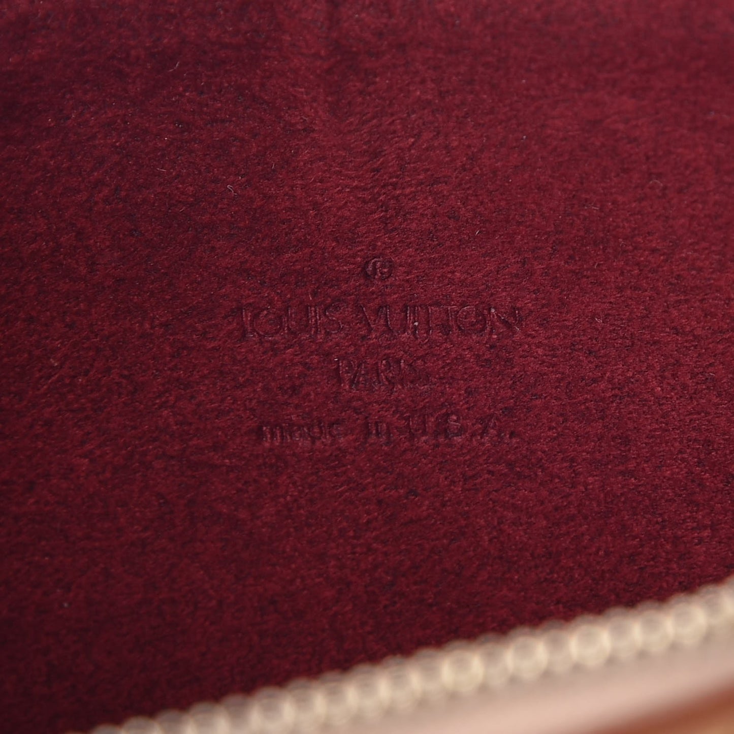 Monogram Multicolor Pochette Accessories White