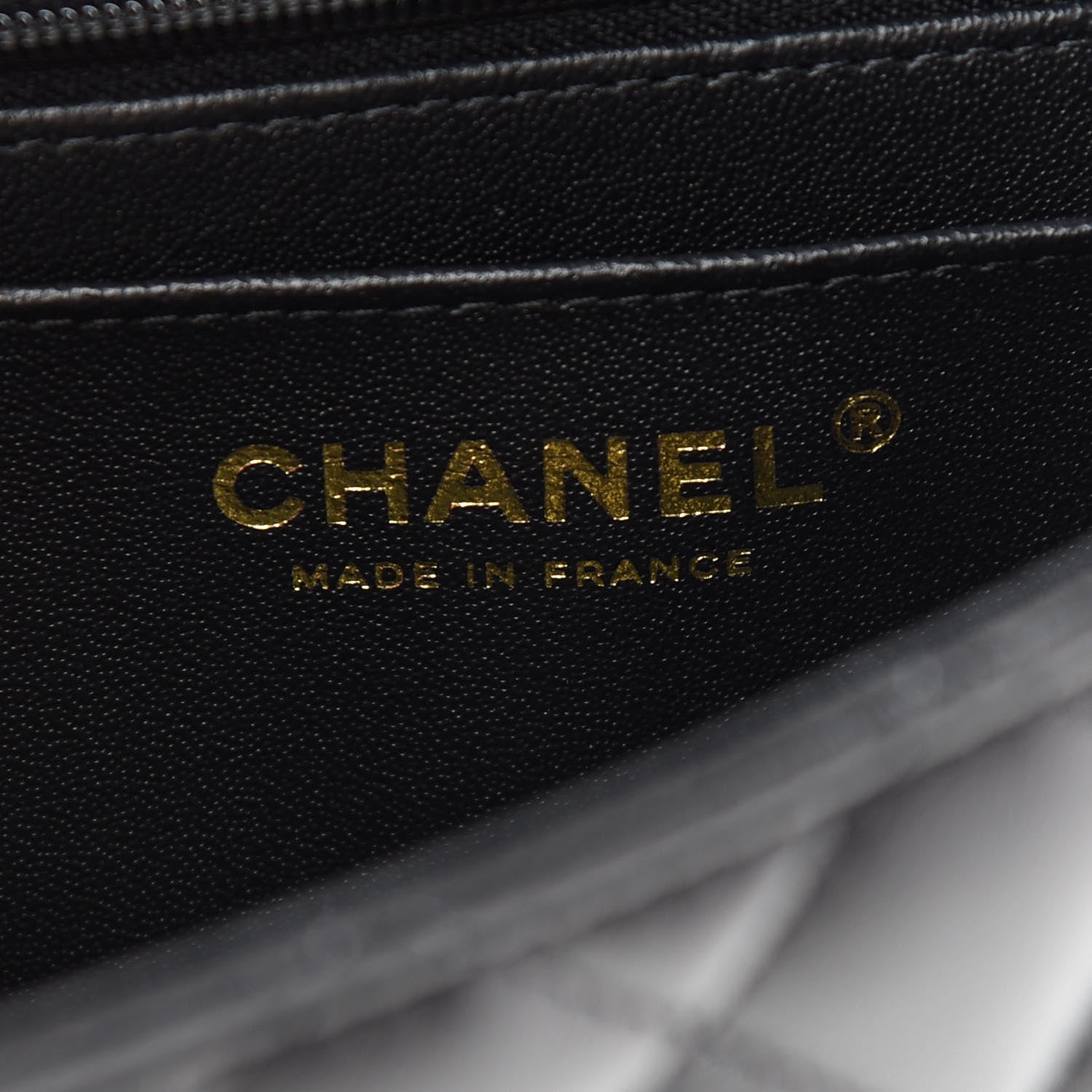 Chanel Lambskin Quilted Mini Top Handle Rectangular Flap Black 6 of 9