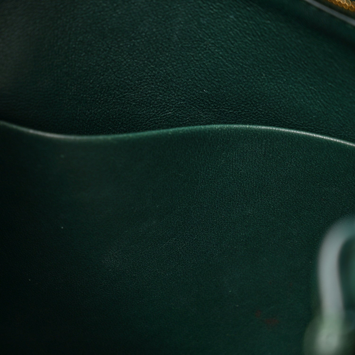 Bottega Veneta Nappa Intrecciato Medium Andiamo Shoulder Bag Emerald Green 9 of 12