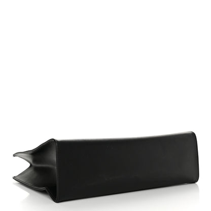 Telfar Vegan Leather Medium Shopping Bag Black 4 of 10
