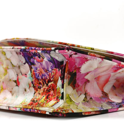 Christian Louboutin Crepe Satin Blooming Loubi54 Crossbody Clutch Multicolor 9 of 9