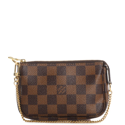 Louis Vuitton Damier Ebene Mini Pochette Accessories 1 of 7