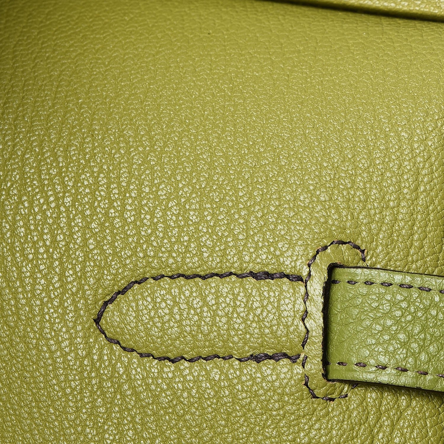 Hermes Taurillon Clemence Birkin 35 Vert Anis 21 of 41