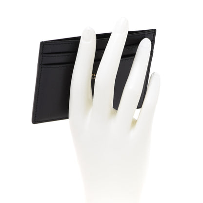 Saint Laurent Calfskin Card Case Black 2 of 8