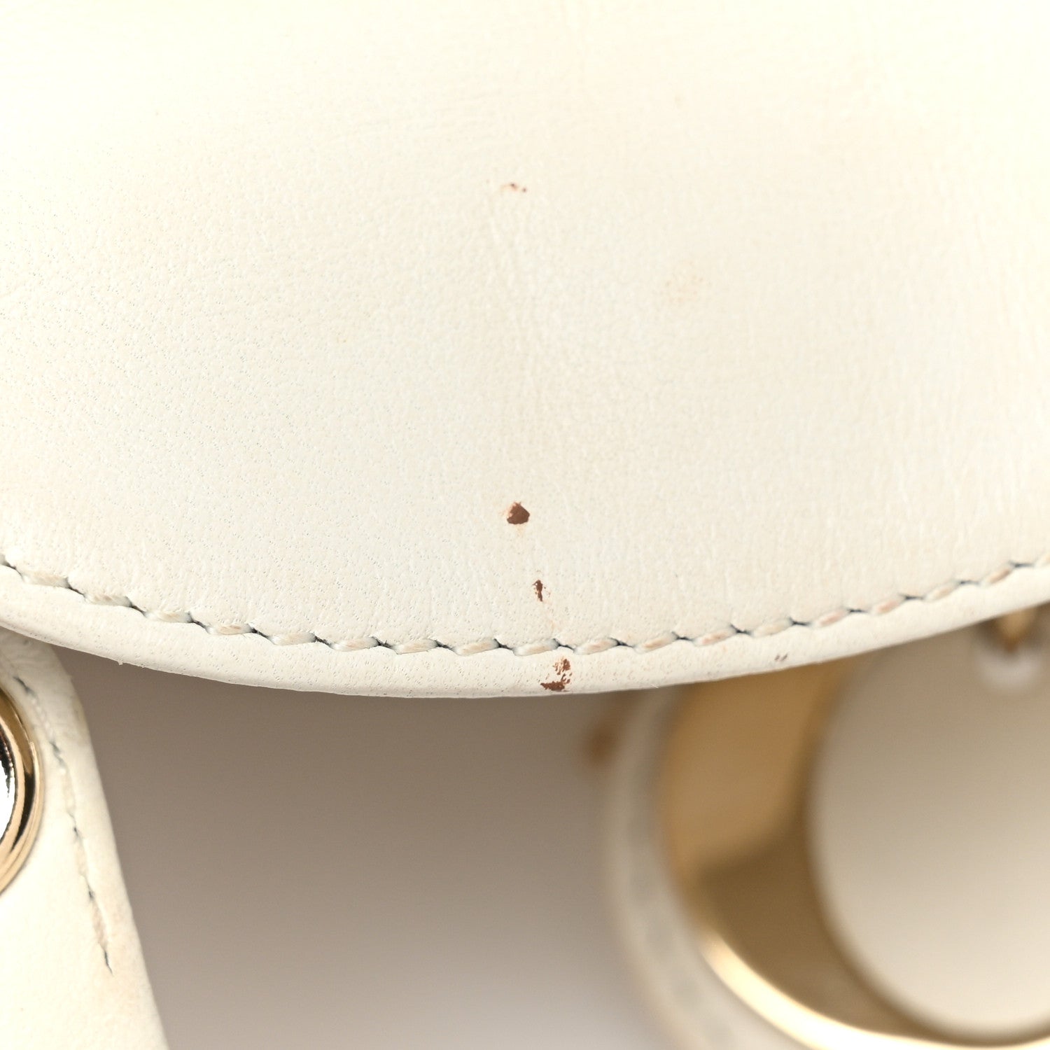 Christian Dior Lambskin Cannage Micro Lady Dior White 10 of 19