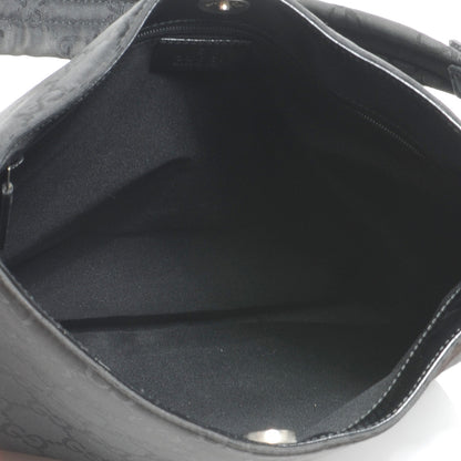 Gucci Nylon Monogram Shoulder Bag Black 5 of 7