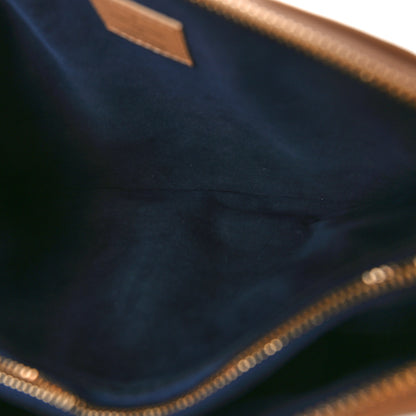 Louis Vuitton Lambskin Embossed Monogram Coussin PM Camel 5 of 9
