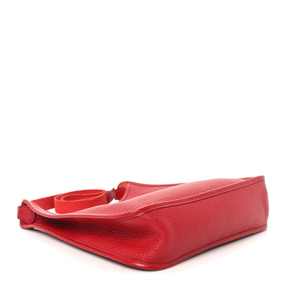 Hermes Buffle Skipper Vespa PM Rouge Vif 3 of 8