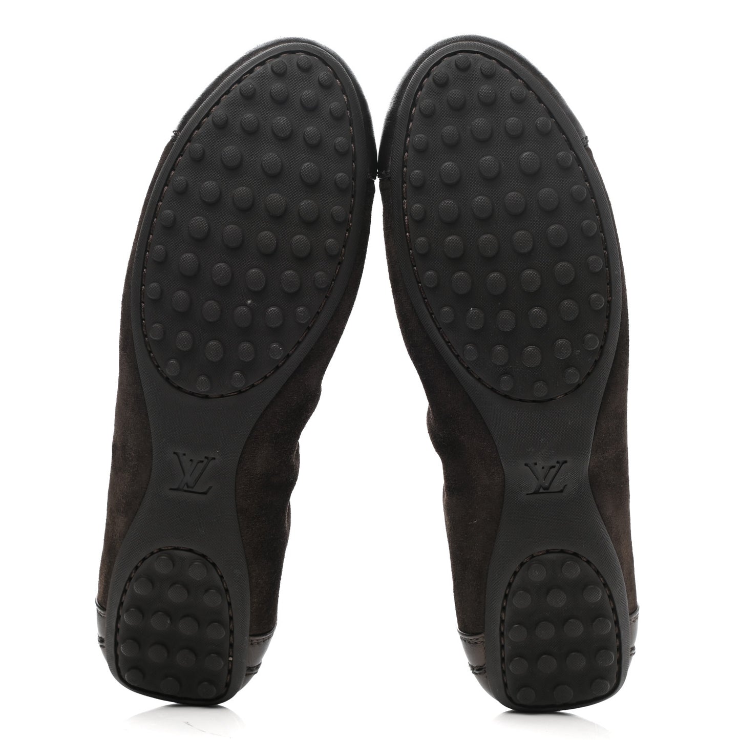 Suede Lovely Ballet Flats 37 Brown