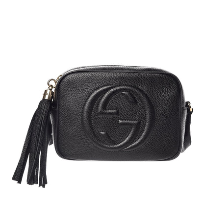 Gucci Pebbled Calfskin Small Soho Disco Bag Black 1 of 9