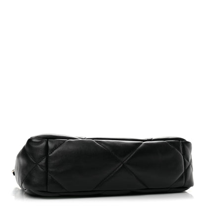 Chanel Lambskin Quilted Medium Chanel 19 Flap Black 4 of 13