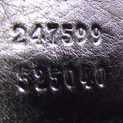 Gucci Leather Heritage Medium Shoulder Bag Black 10 of 10