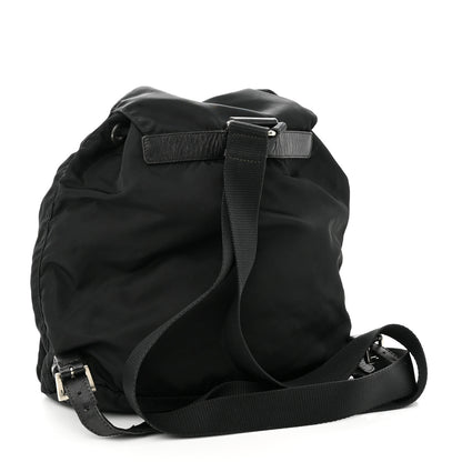 Prada Tessuto Nylon Saffiano Small Backpack Black 3 of 15