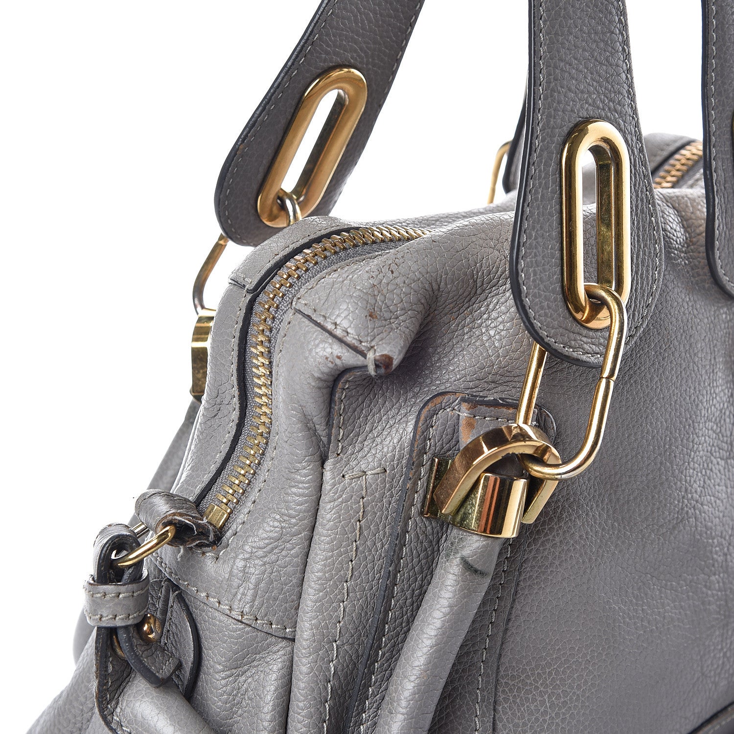 Chloe Calfskin Small Paraty Cashmere Grey 11 of 18